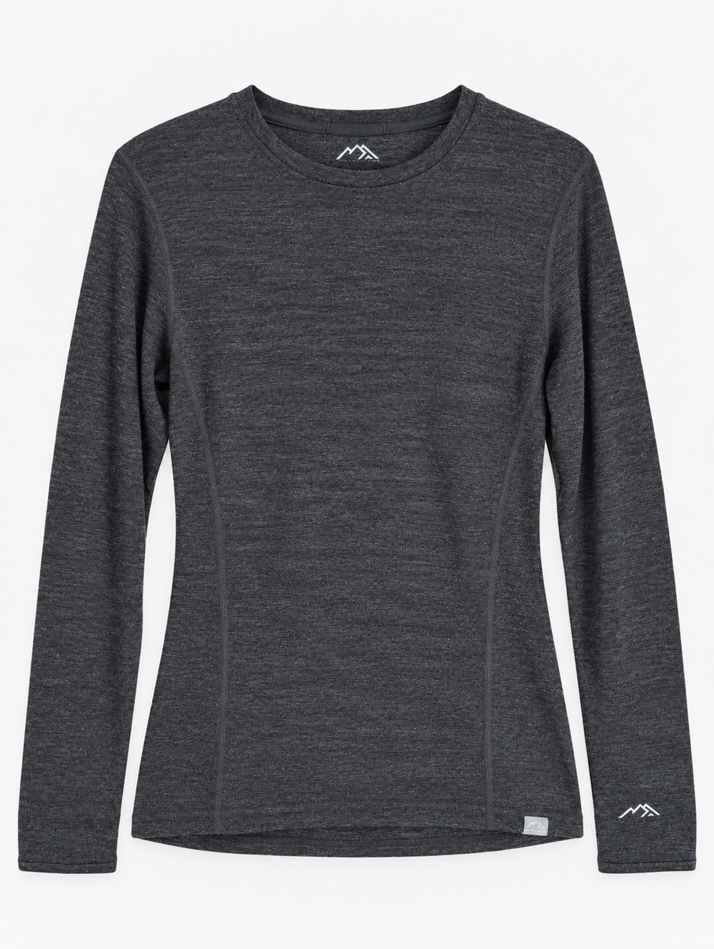 Merino.tech Merino 250 Womens M Charcoal 100% Merino Wool Long Sleeve NWT